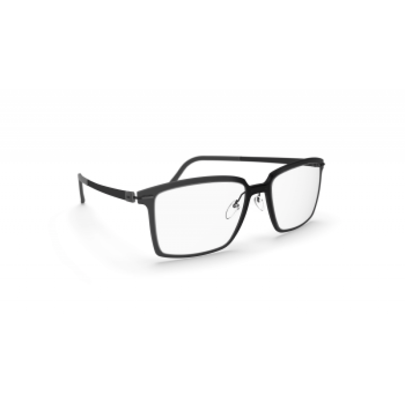 Eyeglasses Silhouette Infinity View Full Rim 2922 9140 Pure Black 52mm