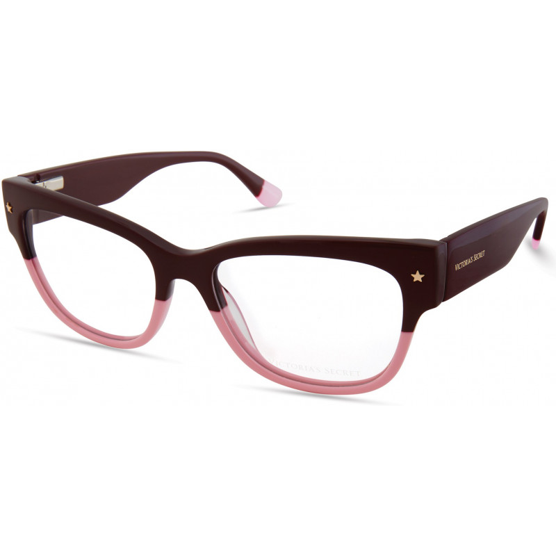 Eyeglasses Victoria's Secret VS 5015 068 Red To Pink W/ Gold Star On Temple Eyeglasses Victoria's Secret VS 5015 068 Red To Pink W/ Gold Star On Temple