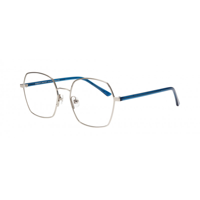 Eyeglasses Pro-design Denmark PRIM 1 1012 Silver Light Shiny / Nosepad 53mm