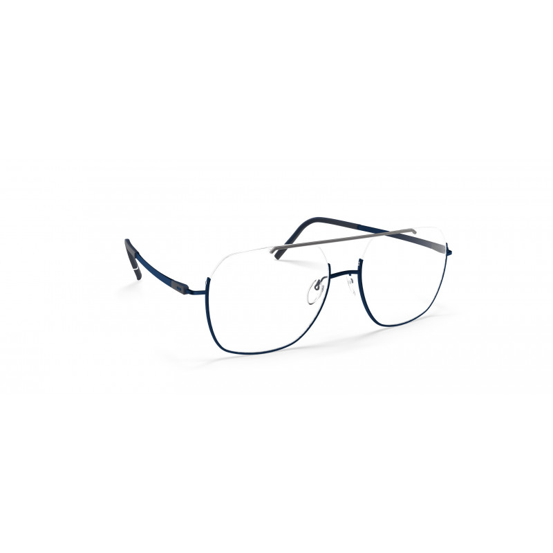 Eyeglasses Silhouette Dynamic Dawn Nylor 5570 4580 Classic Blue Eyeglasses Silhouette Dynamic Dawn Nylor 5570 4580 Classic Blue
