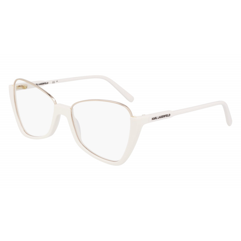Eyeglasses KARL LAGERFELD KL 354 105 White Eyeglasses KARL LAGERFELD KL 354 105 White