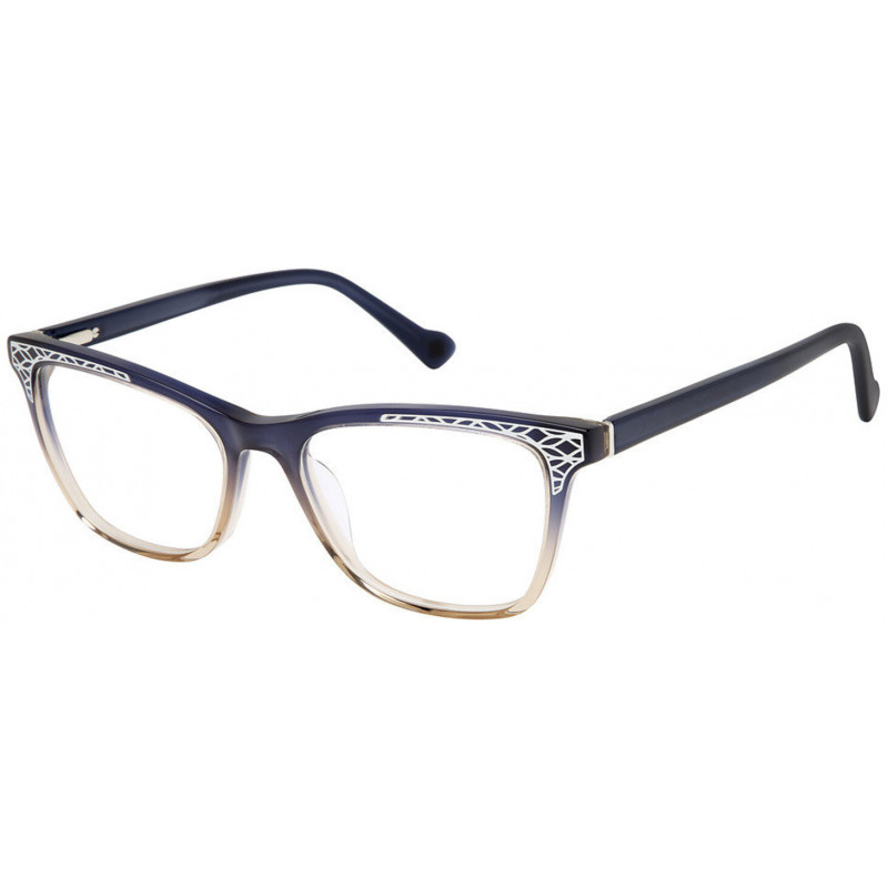 Eyeglasses Nicole Miller GALICE C03 Navy/Brown 54mm