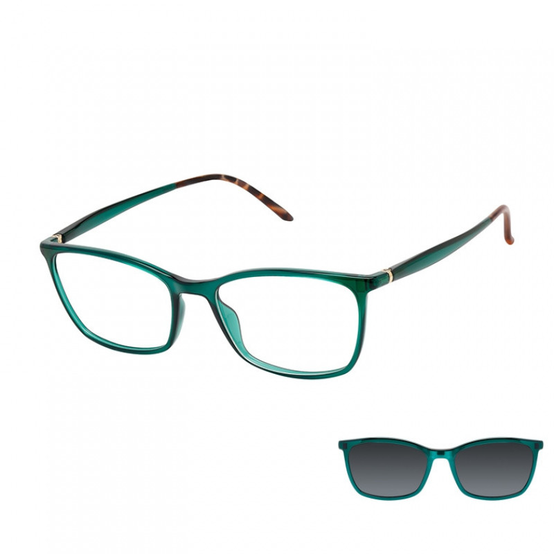 Eyeglasses Elle 13573 Green GN Eyeglasses Elle 13573 Green GN