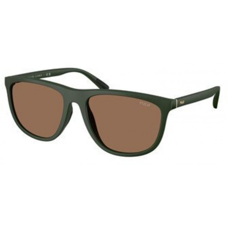 Sunglasses Polo PH 4231 U 559673 Matte Dark Green / Brown Polyamide Standard 57mm