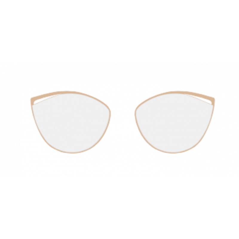 Eyeglasses Silhouette Accent Ring FU - 52  5097 3510 Salmon 52mm