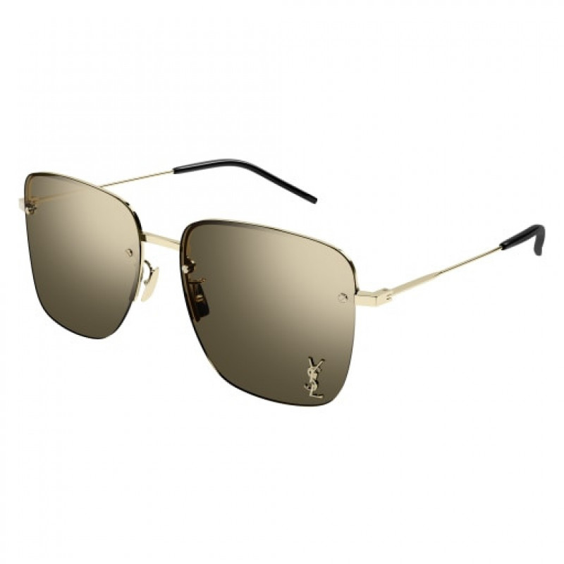 Sunglasses Saint Laurent SL 312 M- 006 Gold / Brown Sunglasses Saint Laurent SL 312 M- 006 Gold / Brown