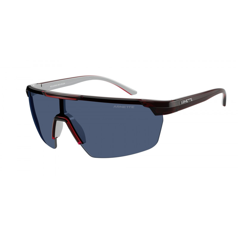Sunglasses Arnette AN 4369 303980 Tr Red/Metallic Silver Inside / Dark Blue Policarbonate Standard 42mm