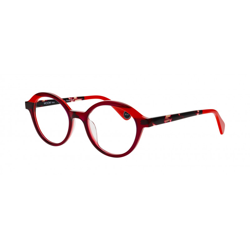 Eyeglasses WOOW RUN WAY 1 2218 Bicolor Red And Pink Eyeglasses WOOW RUN WAY 1 2218 Bicolor Red And Pink