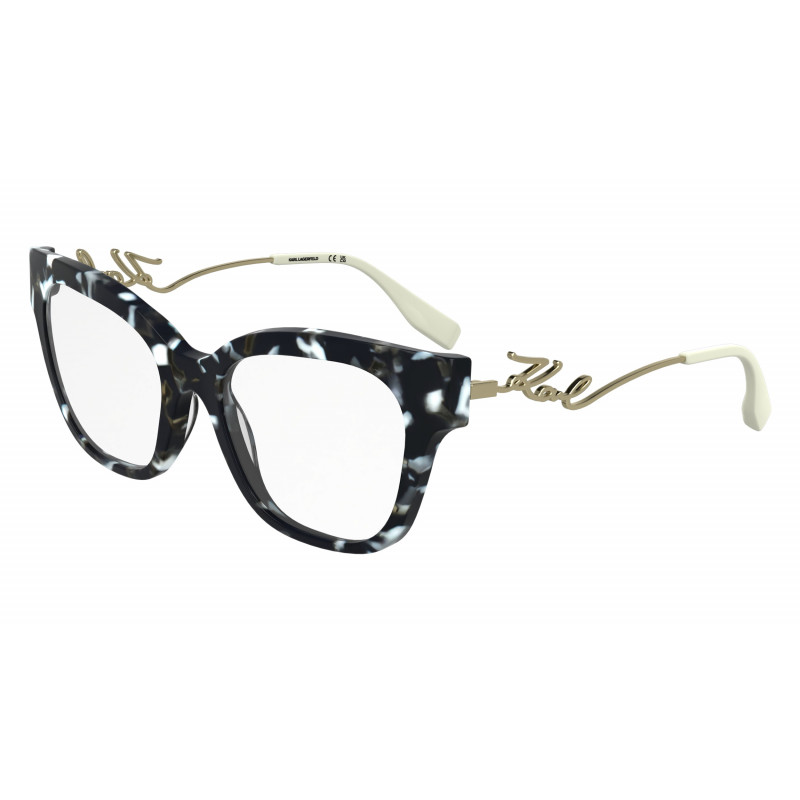 Eyeglasses KARL LAGERFELD KL 6191 016 Marble Black Eyeglasses KARL LAGERFELD KL 6191 016 Marble Black