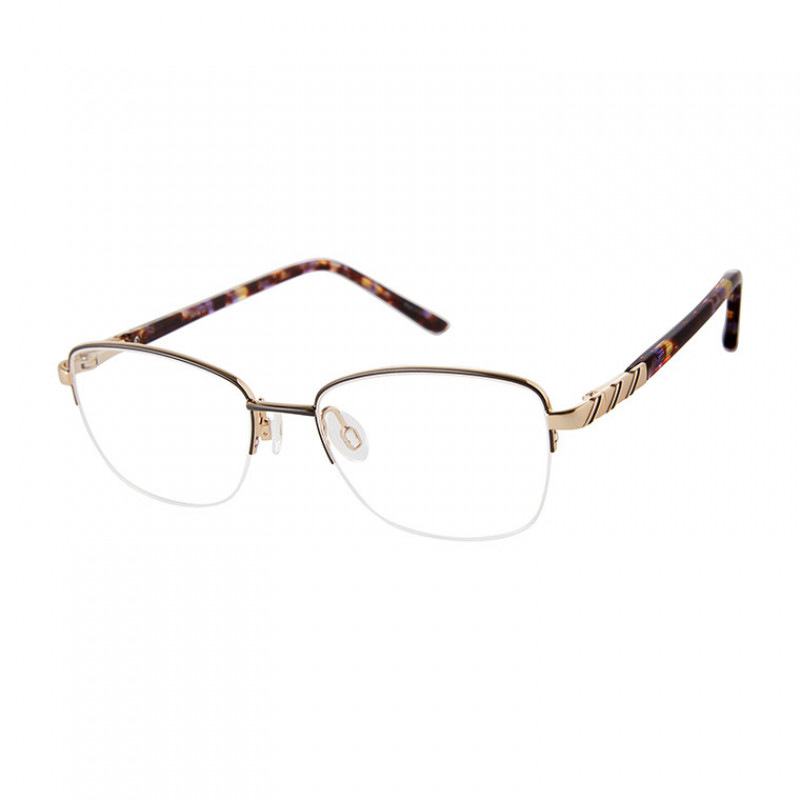 Eyeglasses Elle 13557 Brown BR Eyeglasses Elle 13557 Brown BR
