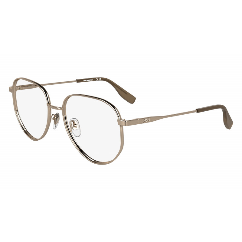 Eyeglasses KARL LAGERFELD KL 361 770 Rose Gold 55mm