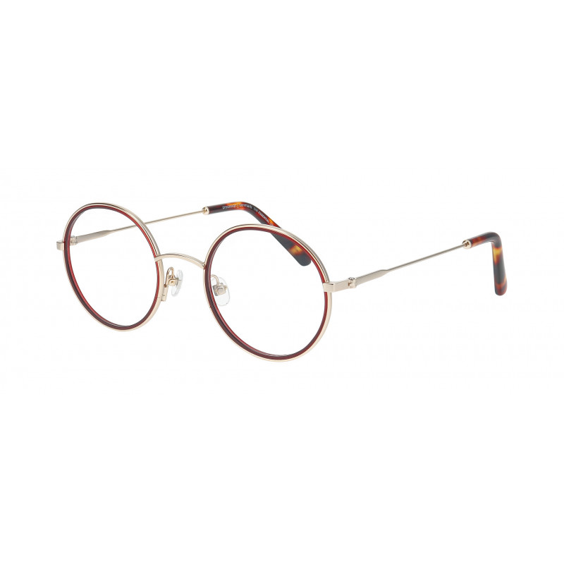 Eyeglasses Pro-design Denmark ARCUS 1 2021 Gold Medium Matt / Nosepad 48mm