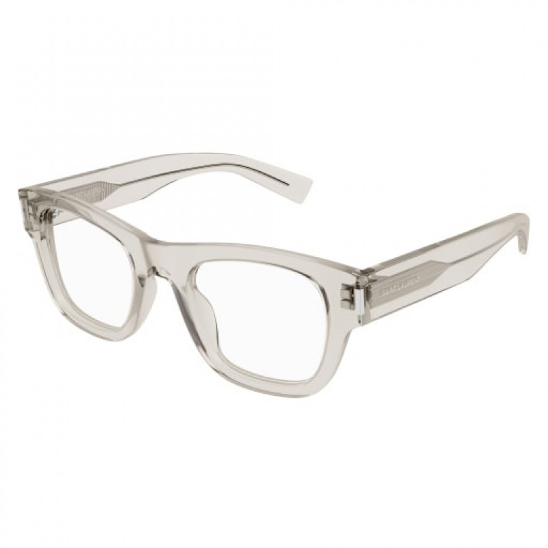 Eyeglasses Saint Laurent SL 698 - 004 Beige / Transparent Eyeglasses Saint Laurent SL 698 - 004 Beige / Transparent