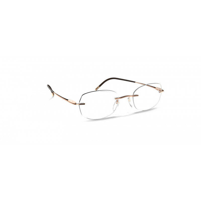 Eyeglasses Silhouette Purist Chassis Rimless 5561 3530 Balanced Rose Eyeglasses Silhouette Purist Chassis Rimless 5561 3530 Balanced Rose