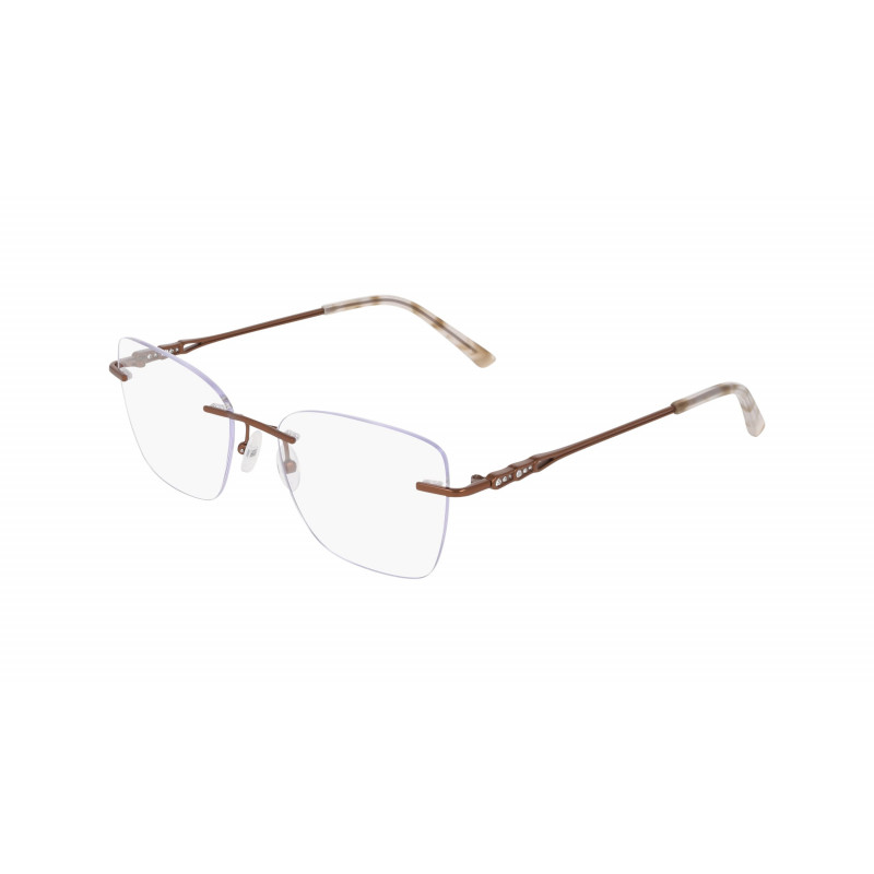 Eyeglasses MARCHON AIRLOCK 103 D 216 Satin Brown