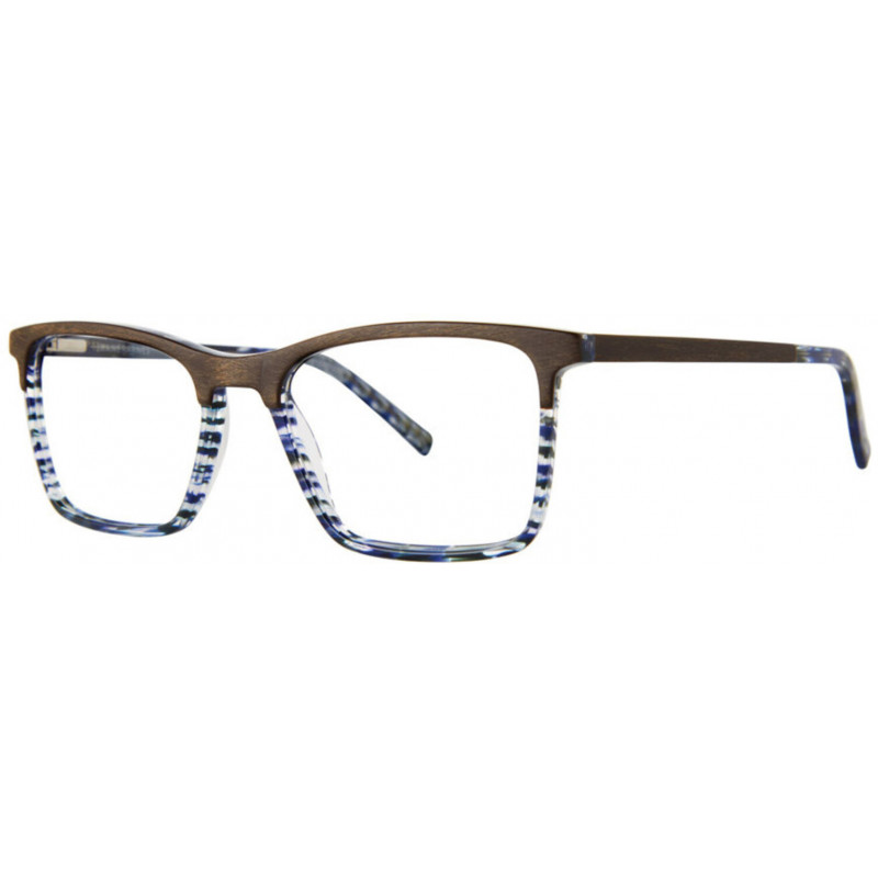 Eyeglasses Jhane Barnes Row of Operations Auburn Blue Eyeglasses Jhane Barnes Row of Operations Auburn Blue