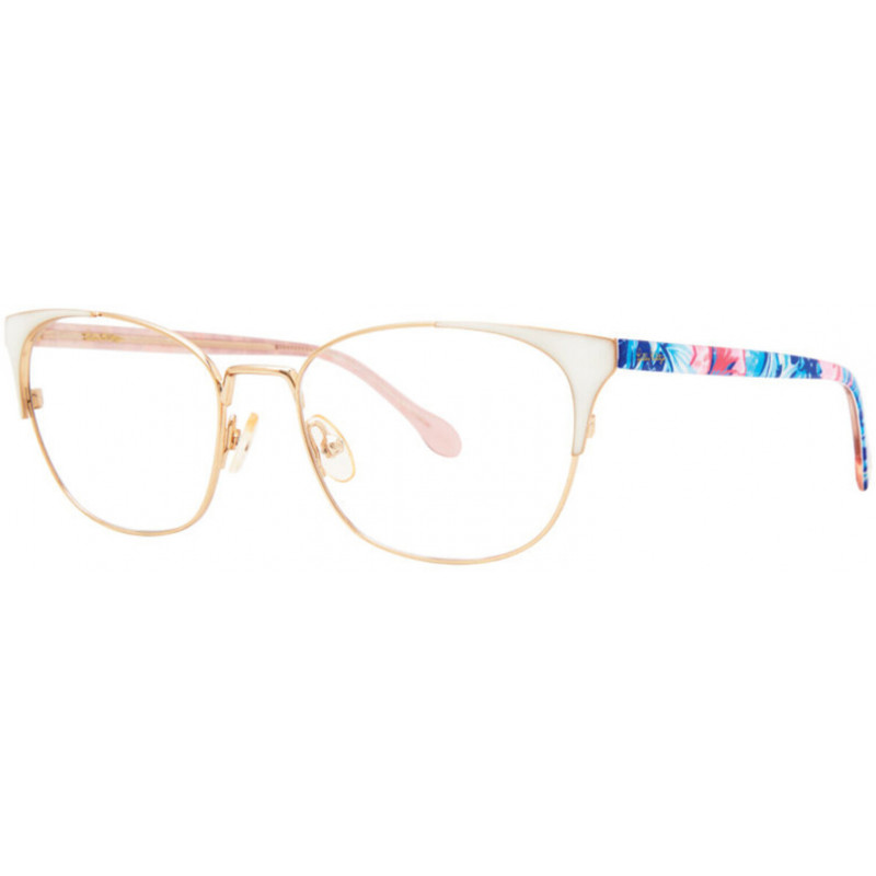 Eyeglasses Lilly Pulitzer Posey White Eyeglasses Lilly Pulitzer Posey White