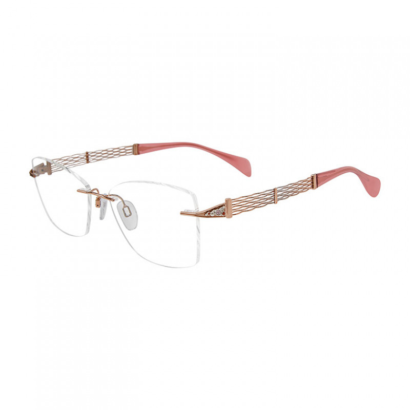 Eyeglasses Line Art 2180 Rose Gold RG Eyeglasses Line Art 2180 Rose Gold RG