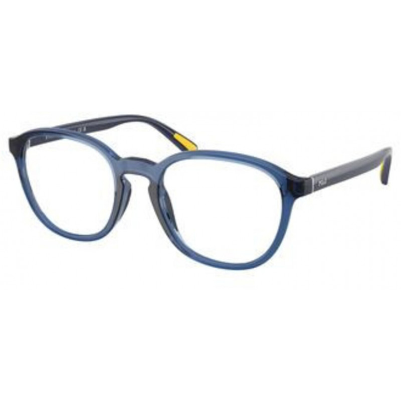 Eyeglasses Polo PH 2292 U 5717 Shiny Transparent Navyblue / Demo Lens 51mm