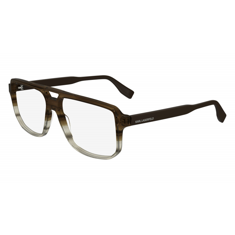 Eyeglasses KARL LAGERFELD KL 6156 246 Brown/Striped Brown Eyeglasses KARL LAGERFELD KL 6156 246 Brown/Striped Brown