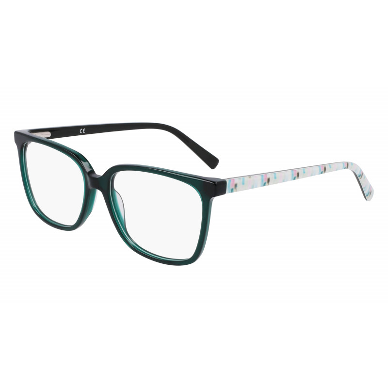 Eyeglasses MARCHON M- 5022 302 Crystal Green/Green Mosiac 53mm