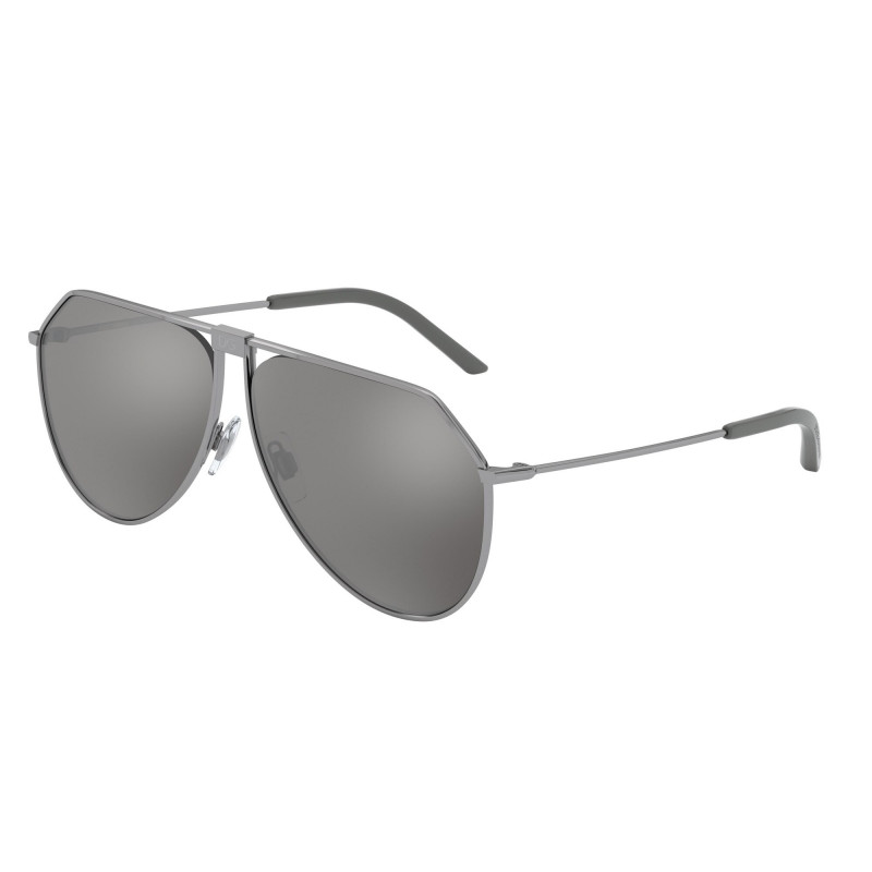 dolce and gabbana gunmetal sunglasses