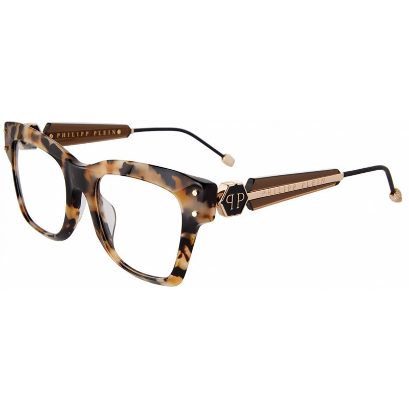 Sunglasses Philipp Plein VPP 125 S 0kha Multicolor Khaki Hav 52mm