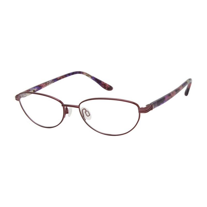 Eyeglasses Elle 13489 Wine WI 55mm