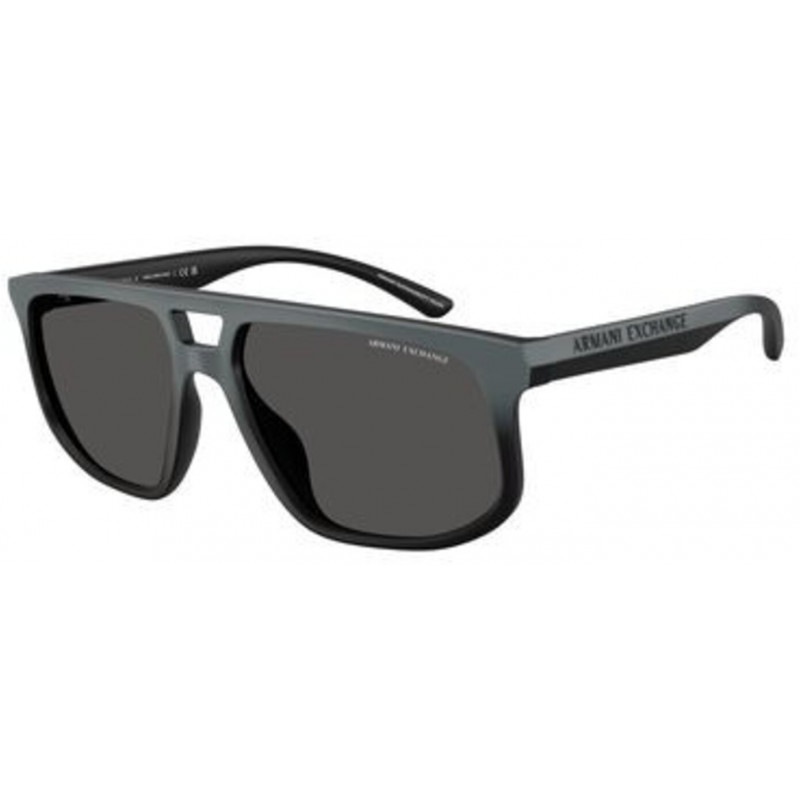 Sunglasses Armani Exchange AX 4161 SU 838887 Matte Grey Gradient Black / Dark Polyamide Standard 58mm