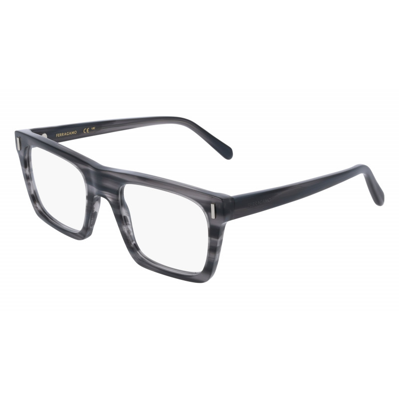 Eyeglasses FERRAGAMO SF 3029 014 Striped Grey Eyeglasses FERRAGAMO SF 3029 014 Striped Grey