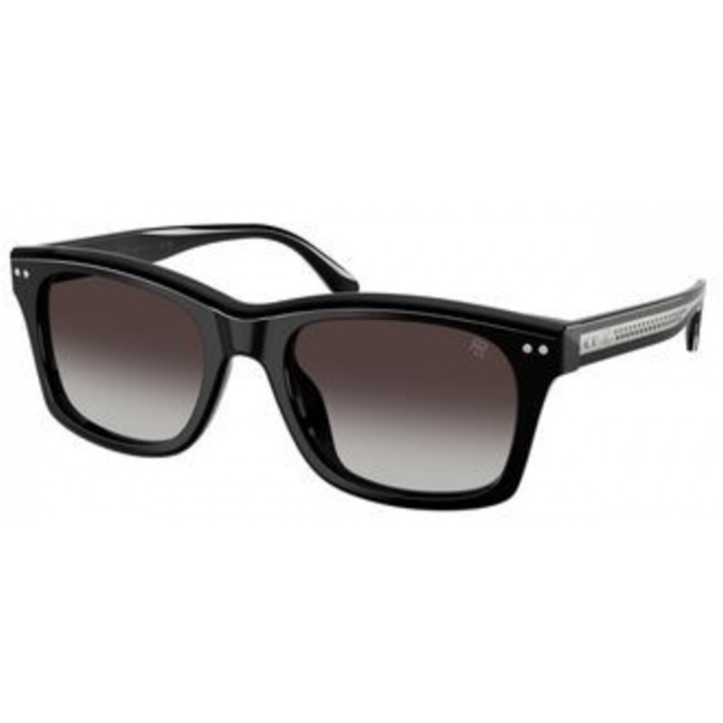 Sunglasses Ralph Lauren RL 8237 U 50018G Shiny Black / Gradient Grey Polyamide Standard 55mm