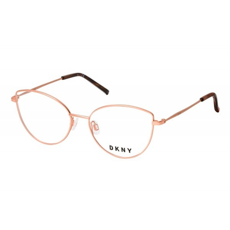 dkny rose gold glasses