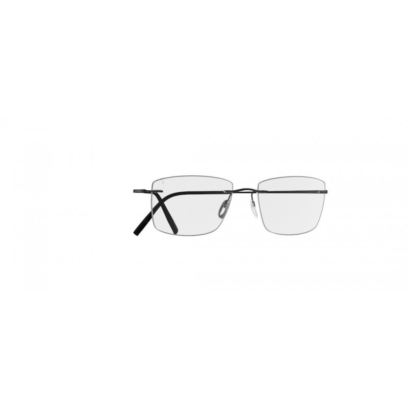 Eyeglasses Silhouette Titan Minimal Art Stellar Demo Rimless 5599 9040 Rocket Black 53mm