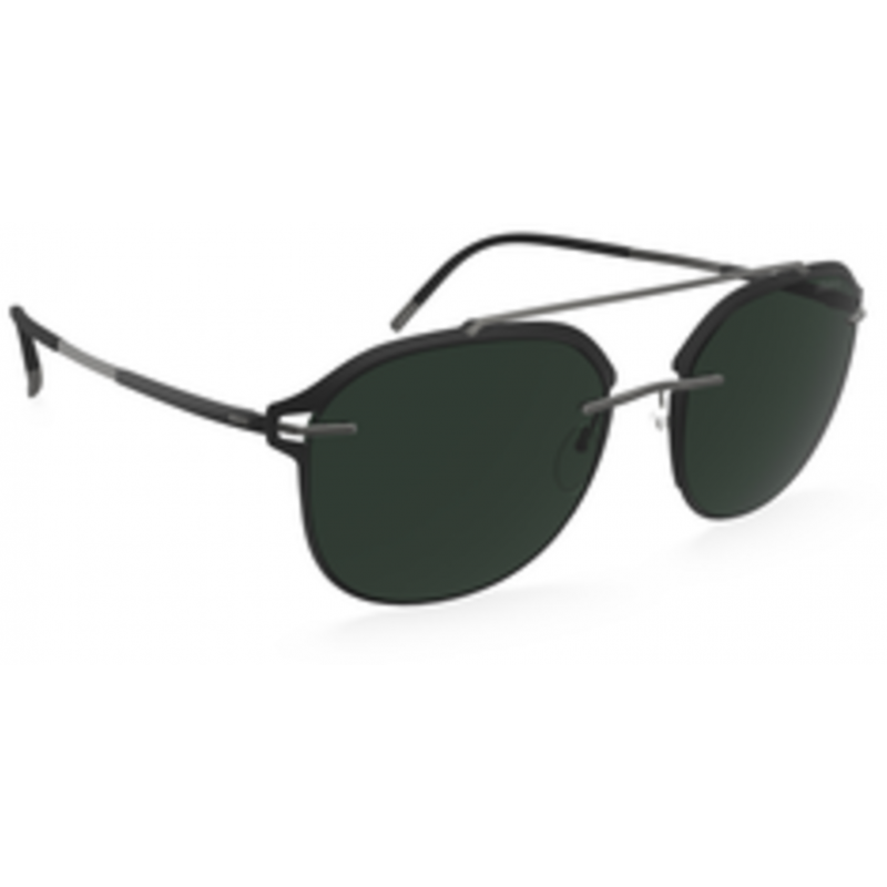 Sunglasses Silhouette Accent Shades 8730 9360 Black/Grey Sunglasses Silhouette Accent Shades 8730 9360 Black/Grey