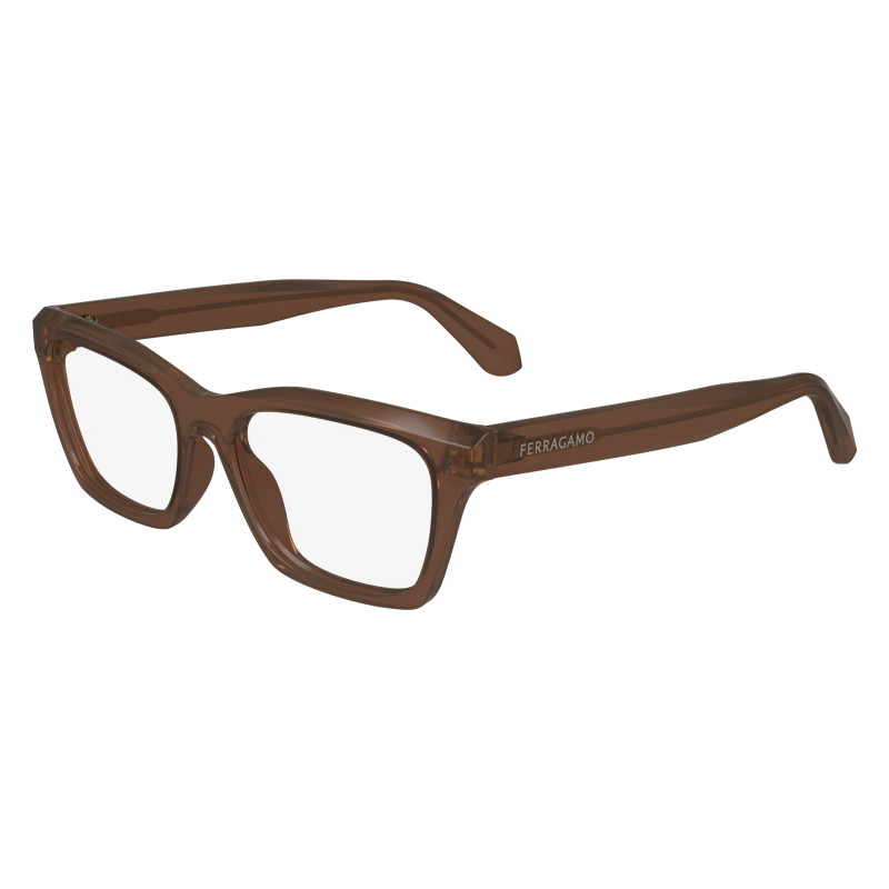 Eyeglasses FERRAGAMO SF 2986 232 Transparent Brown 53mm