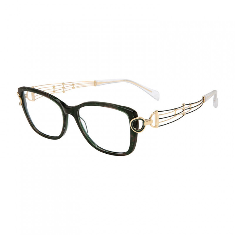 Eyeglasses Line Art 2185 Green GN Eyeglasses Line Art 2185 Green GN