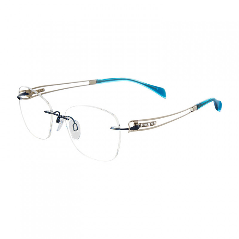 Eyeglasses Line Art 2174 Teal TL Eyeglasses Line Art 2174 Teal TL