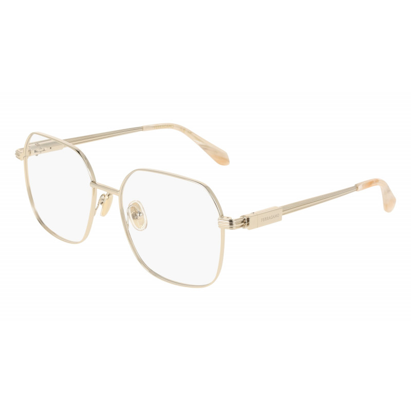Eyeglasses FERRAGAMO SF 2239 710 Gold Eyeglasses FERRAGAMO SF 2239 710 Gold