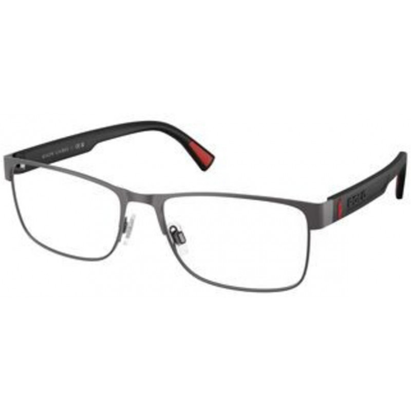Eyeglasses Polo PH 1244 9215 Semishiny Dark Gunmetal / Demo 57mm