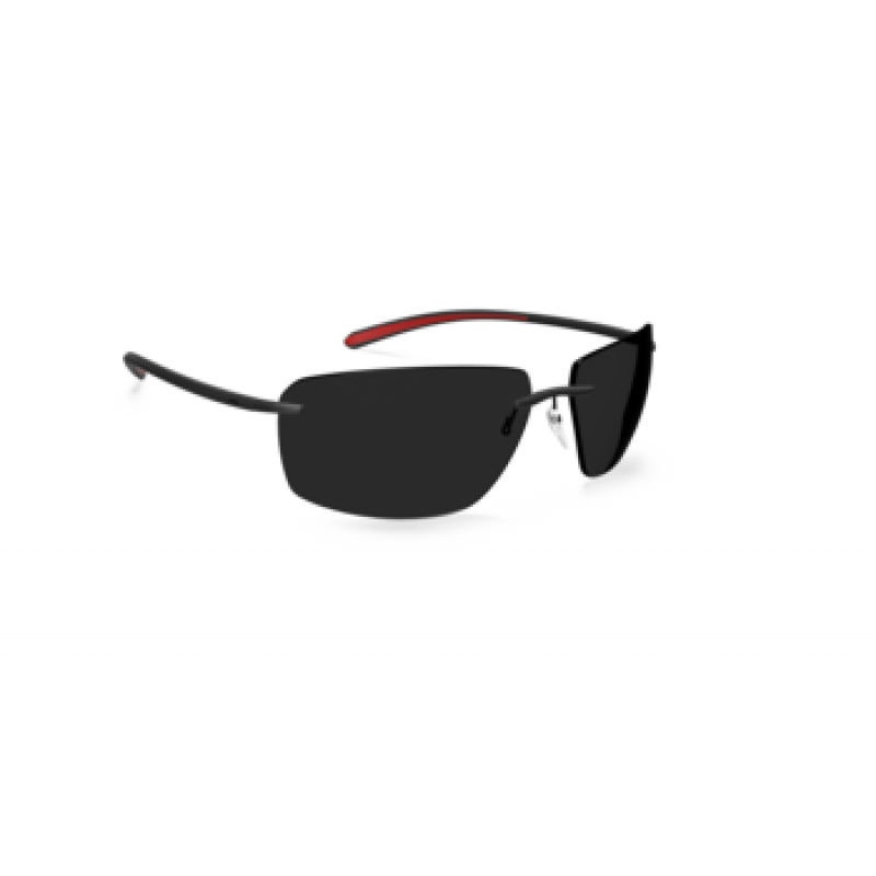 Sunglasses Silhouette Streamline Collection 8727 9040 Black / Racing Red Sunglasses Silhouette Streamline Collection 8727 9040 Black / Racing Red