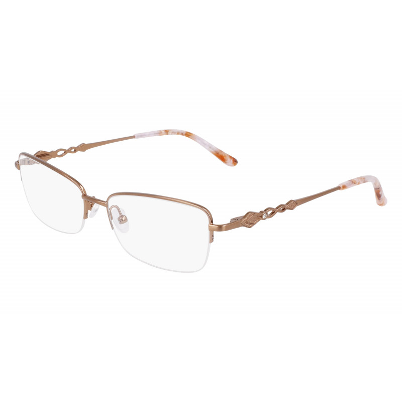 Eyeglasses MARCHON TRES JOLIE 207 200 Light Brown Eyeglasses MARCHON TRES JOLIE 207 200 Light Brown