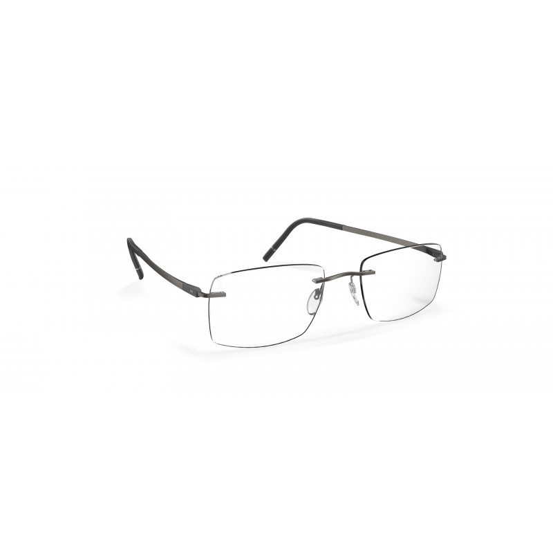 Eyeglasses Silhouette The Dawn Chassis Rimless 5573 6560 Ruthenium / Graphite Eyeglasses Silhouette The Dawn Chassis Rimless 5573 6560 Ruthenium / Graphite