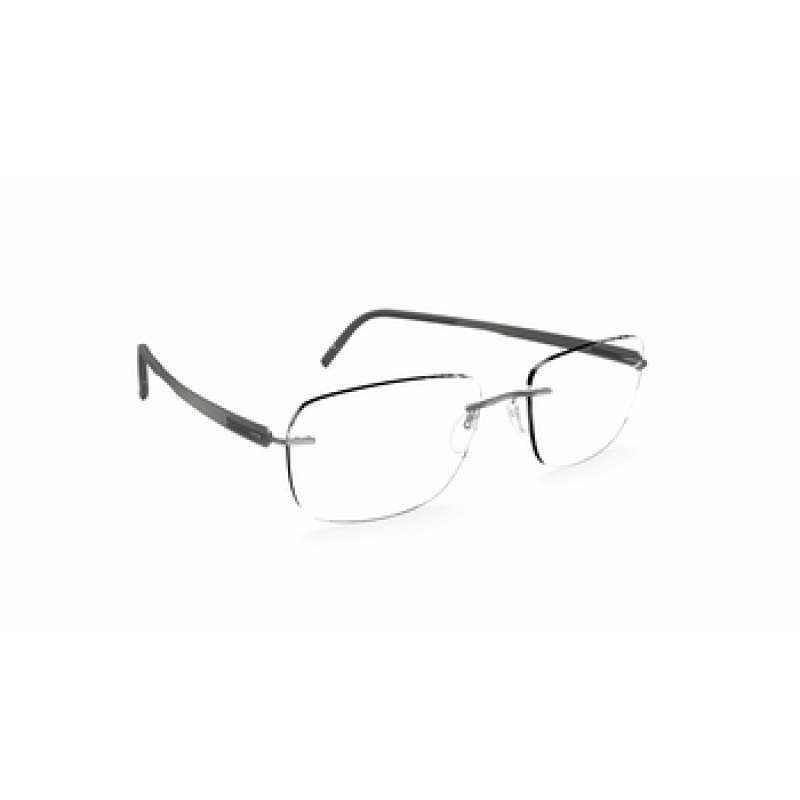 Eyeglasses Silhouette Blend ( 5555 ) 6560 Smoky Black Eyeglasses Silhouette Blend ( 5555 ) 6560 Smoky Black