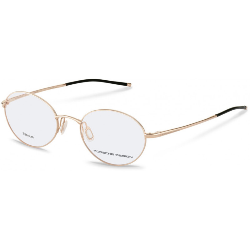 Sunglasses Porsche Design P 8786 b000 Gold W Black Tips 51mm