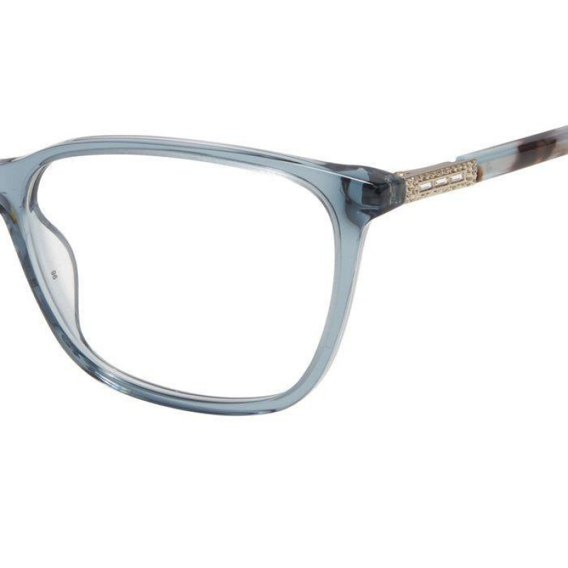 Eyeglasses Liz Claiborne L 657 E1N Azure Crystal Eyeglasses Liz Claiborne L 657 E1N Azure Crystal