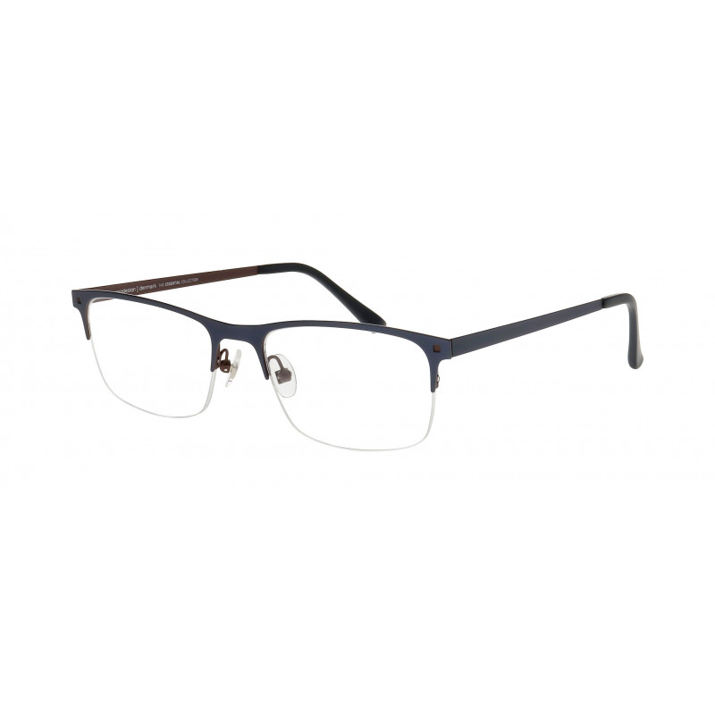 Eyeglasses Pro-design Denmark SQUARE 1 9121 Navy Medium Matt / Nosepad 55mm