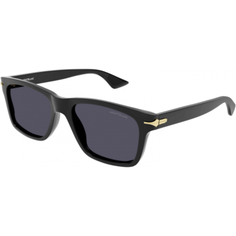 Sunglasses Montblanc MB 0263 S- 001 Black / Smoke 54mm