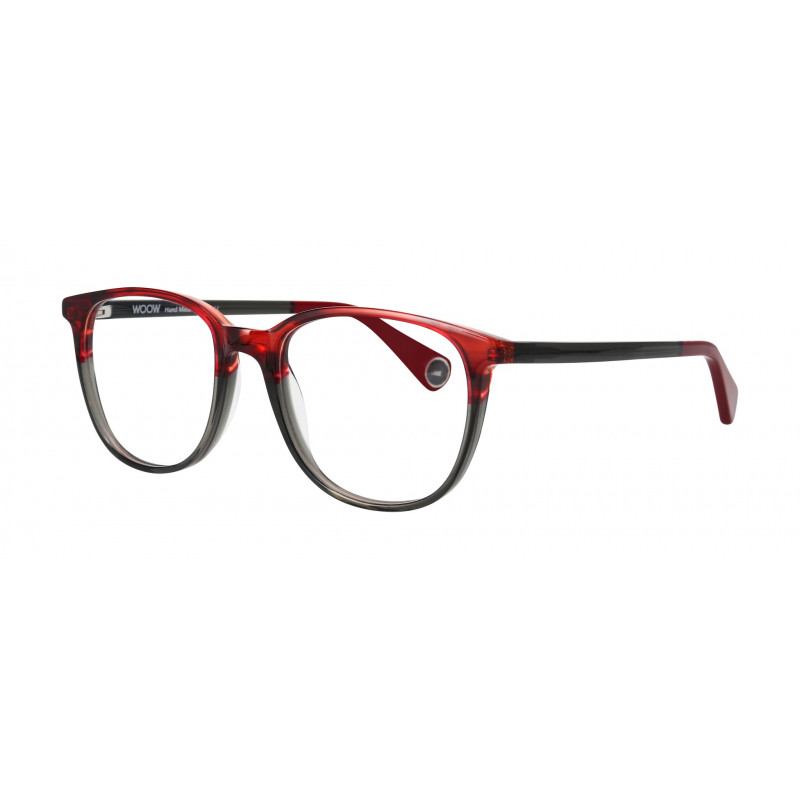 Eyeglasses WOOW DREAM BIG 1 6151 Two-tones Grey - Red Horn Eyeglasses WOOW DREAM BIG 1 6151 Two-tones Grey - Red Horn