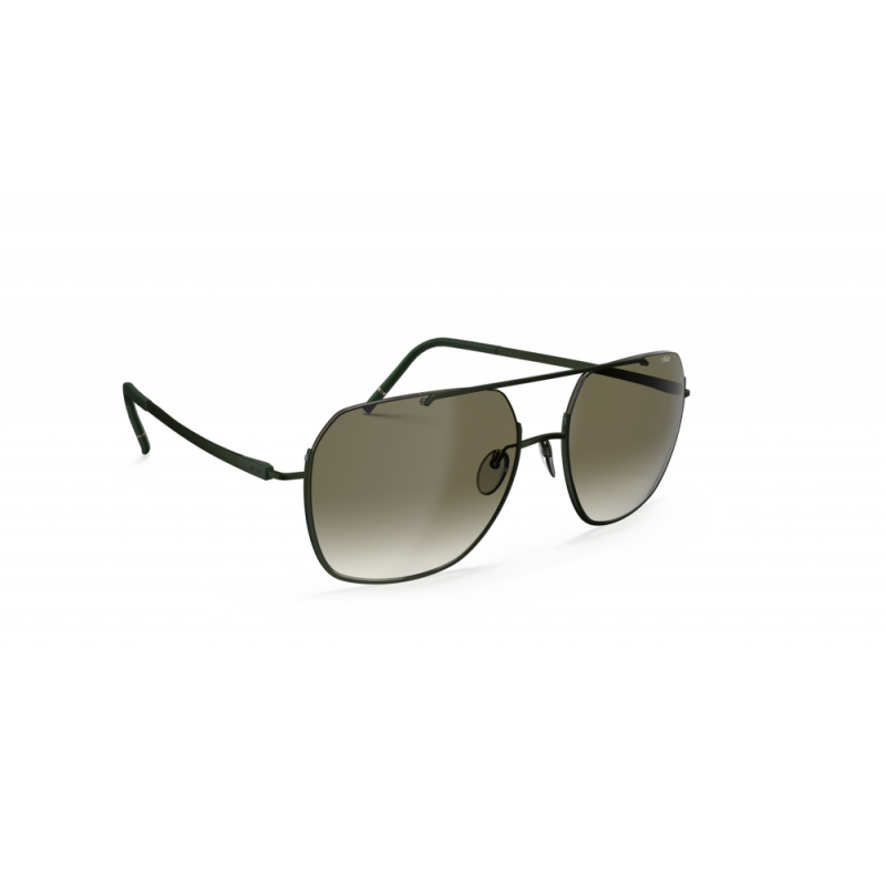Sunglasses Silhouette Ingonish 8749 5540 Forest Green 57mm
