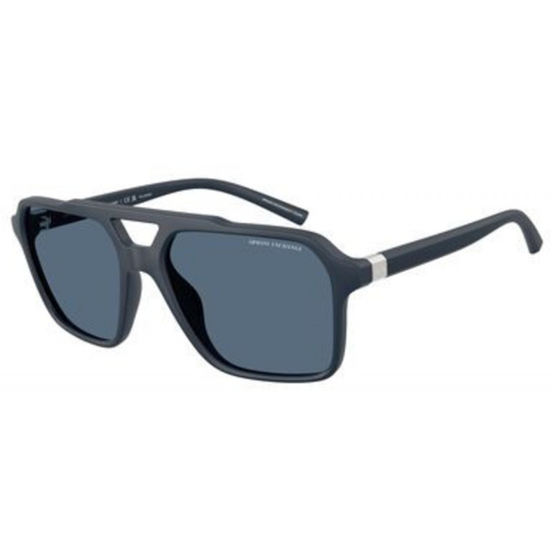 Sunglasses Armani Exchange AX 4166 SU 839980 Matte Blue / Dark Polyamide Standard 57mm